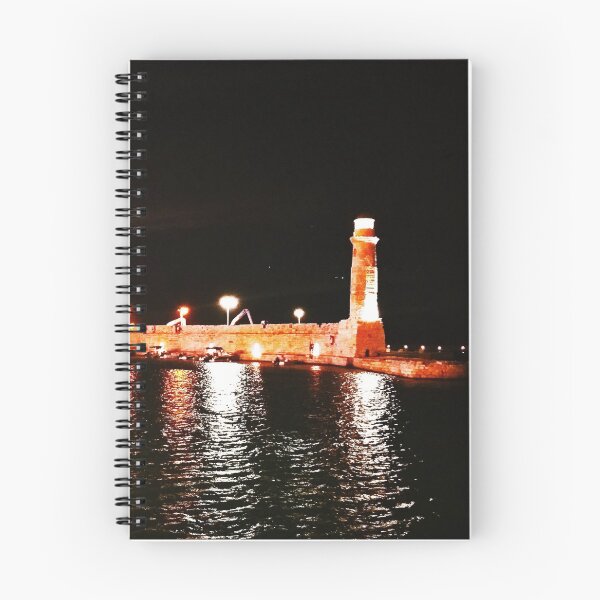 Item preview, Lighthouse Night Rethymno designed and sold by Gevover.