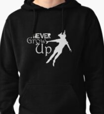 Neverland Never Grow Up Peter Pan Pullover Hoodie