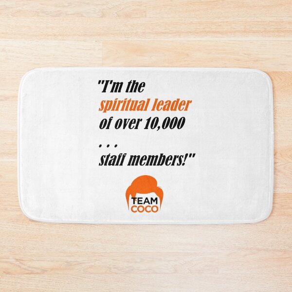 Item preview, Conan Obrien Quote Spiritual Leader of Over 10,000  designed and sold by citrusapple.