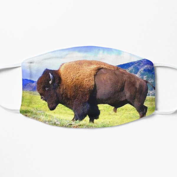 bison head mask