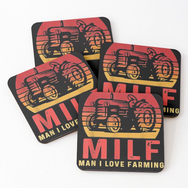 Item preview, Vintage MILF Man I Love Farming Farm Tractor designed and sold by Cecil-Blackwell.