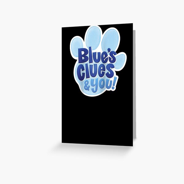 Blues Clues Greeting Cards Redbubble