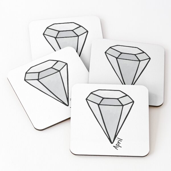 Item preview, April Diamond Birthstone designed and sold by murialbezanson.