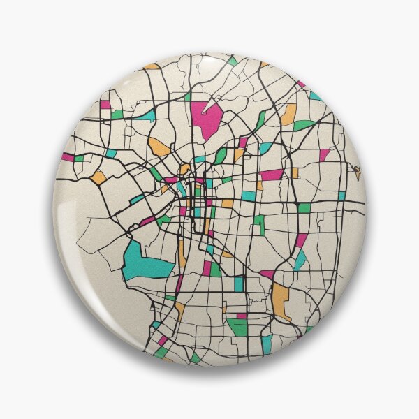 Item preview, Osaka, Japan Street Map designed and sold by A Deniz Akerman.