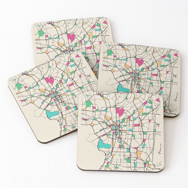 Item preview, Osaka, Japan Street Map designed and sold by A Deniz Akerman.