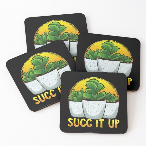 Item preview, Funny Succ It Up Succulent & Gardening Pun designed and sold by perfectpresents.