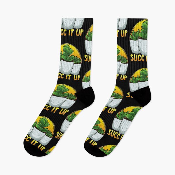 Item preview, Funny Succ It Up Succulent & Gardening Pun designed and sold by perfectpresents.
