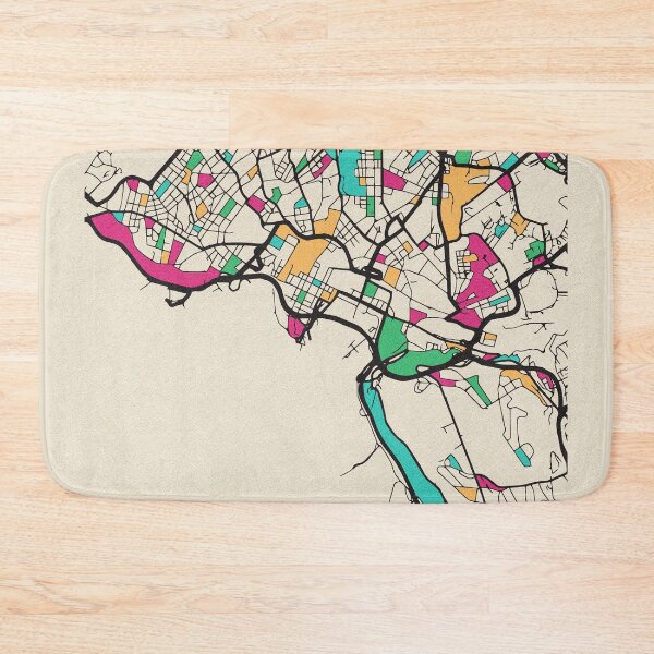 Item preview, Oslo, Norway Street Map designed and sold by A Deniz Akerman.