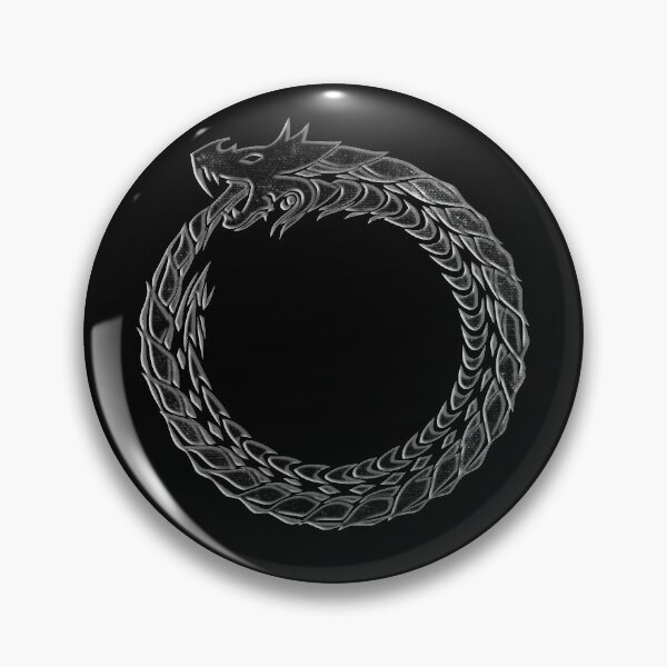 Item preview, Ouroboros Dragon Eating its Own Tail - Magic Ancient Symbol designed and sold by Rivall.