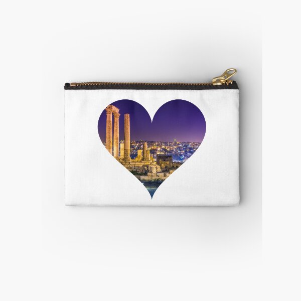 Item preview, AMMAN CITY SIGHTS IN A HEART STYLISH DESIGN  designed and sold by ArabCorner.