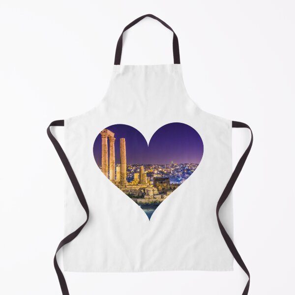 Item preview, AMMAN CITY SIGHTS IN A HEART STYLISH DESIGN  designed and sold by ArabCorner.