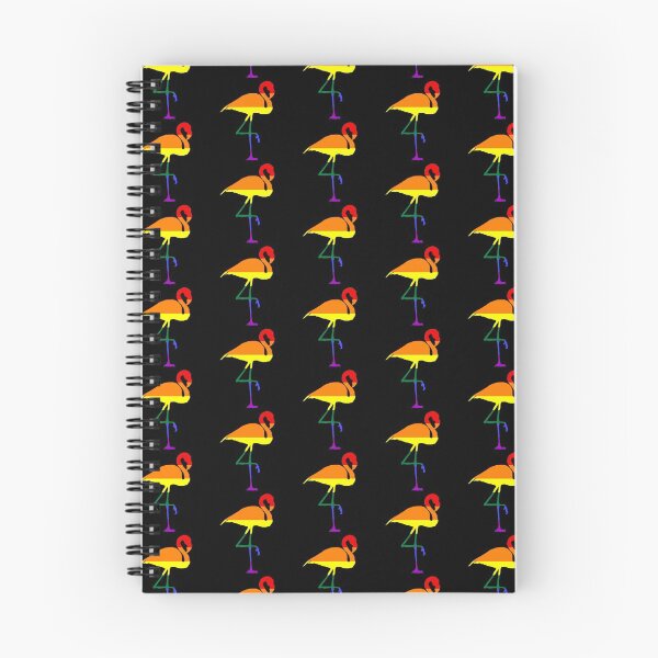 Item preview, Flamingo Rainbow Pride By Bent Sentiments LGBT gay lesbian interest  designed and sold by bentsentiments.