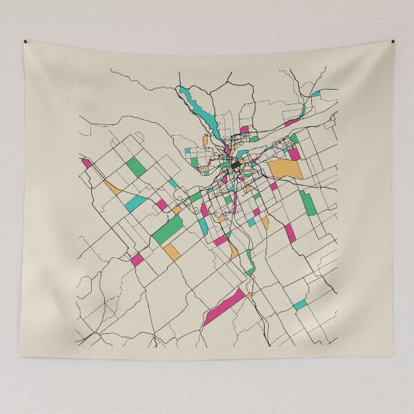 Item preview, Ottawa, Canada Street Map designed and sold by A Deniz Akerman.
