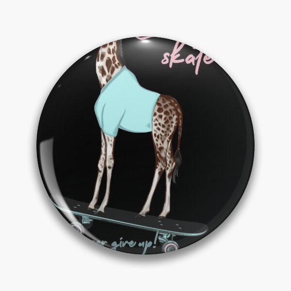 Item preview, Born for Skate Skateboard Skater Giraffe Blowing Bubble Gum designed and sold by Cecil-Blackwell.