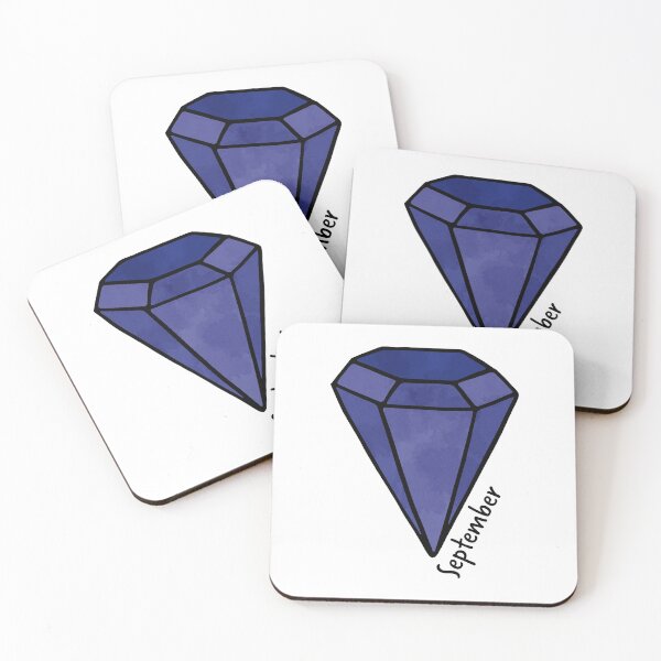 Artikelvorschau, September Blue Sapphire Geburtsstein entworfen und verkauft von murialbezanson.