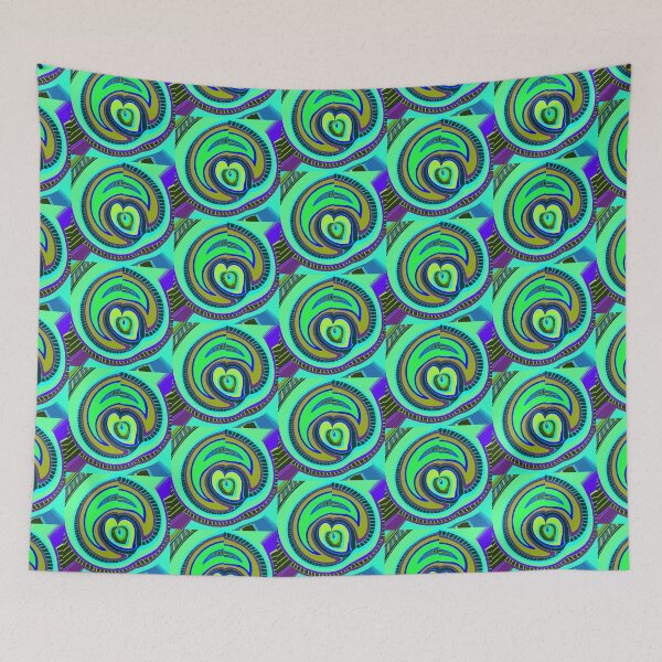 Item preview, Blue Greenish pattern designed and sold by StylishSpectrum.