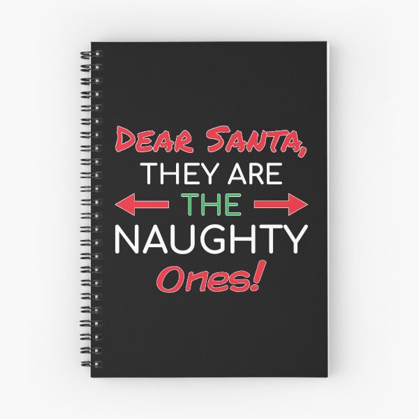 Item preview, Funny Christmas Design: Dear Santa, THEY are the naughty ones! designed and sold by EstelleStar.