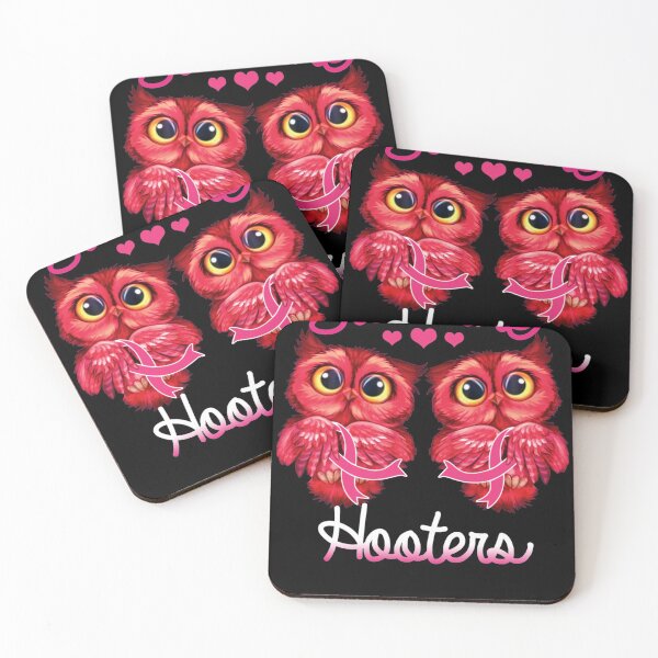 Item preview, Breast Cancer Awareness Owls Save The Hooters designed and sold by Cecil-Blackwell.