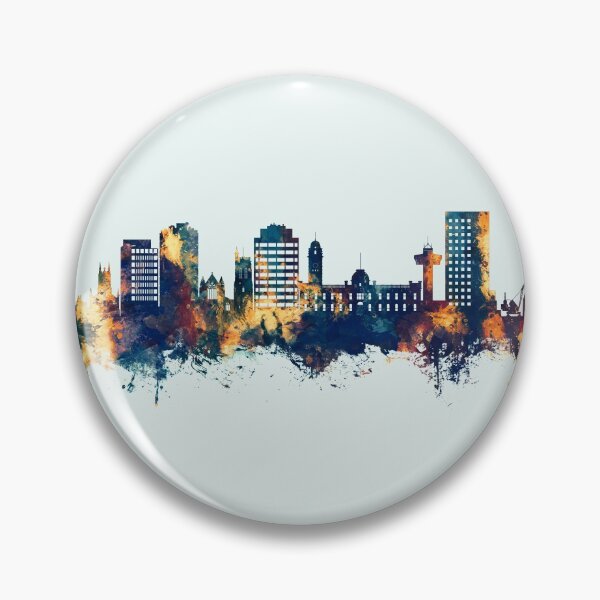 Artikelvorschau, Hobart Australia Skyline entworfen und verkauft von ArtPrints.