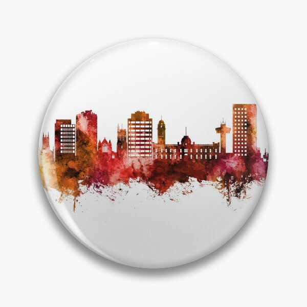 Item preview, Hobart Australia Skyline designed and sold by ArtPrints.