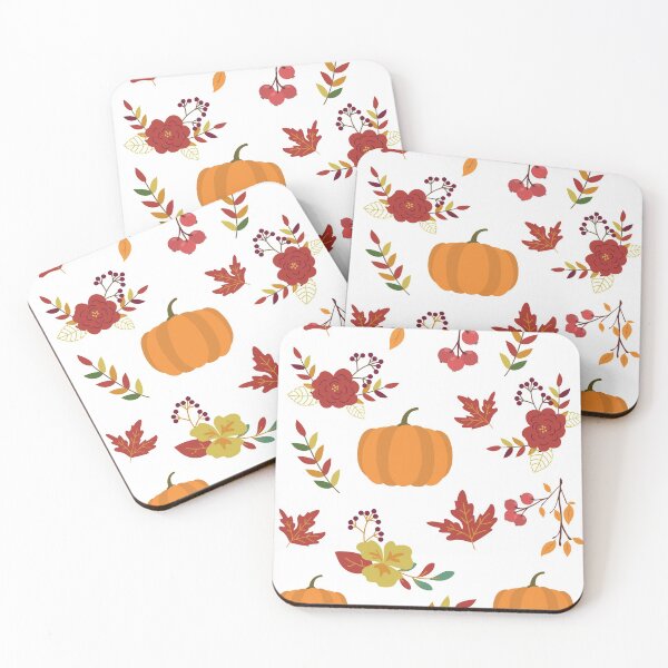 Item preview, Autumn Fall Pumpkin Pattern designed and sold by cafenaturepix.