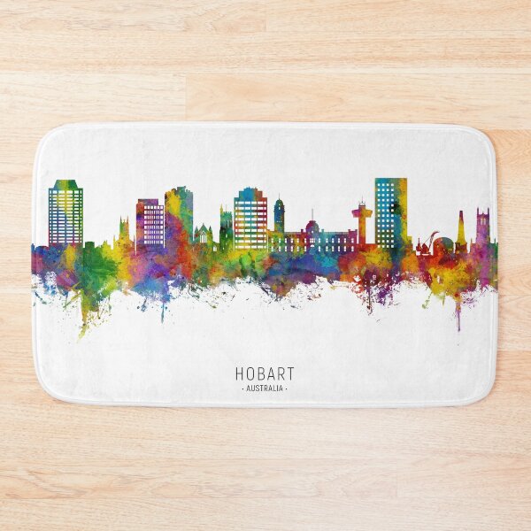 Item preview, Hobart Australia Skyline designed and sold by ArtPrints.