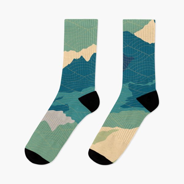 Item preview, Abstract Mountains Landscape  designed and sold by noveltiko.