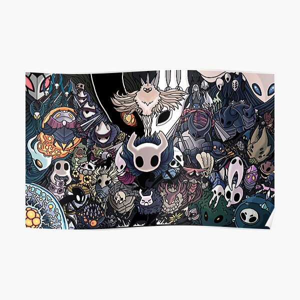 Hollow Knight - Indie Game Poster