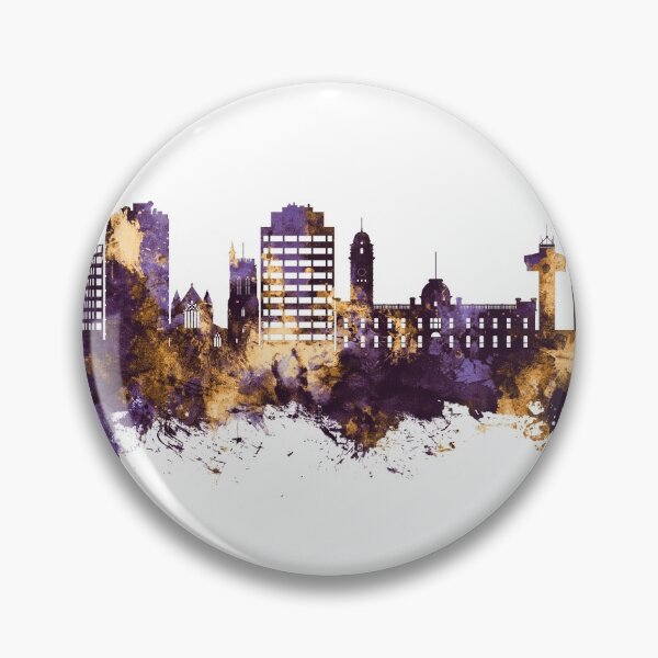 Item preview, Hobart Australia Skyline designed and sold by ArtPrints.