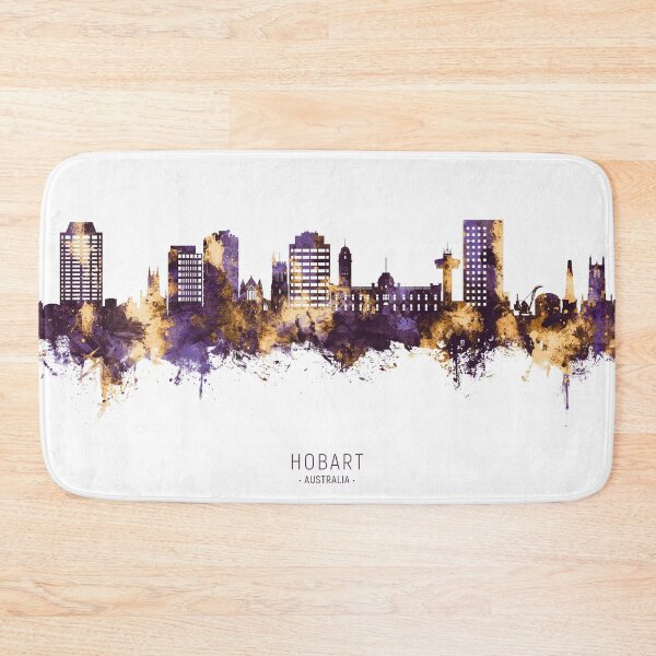 Item preview, Hobart Australia Skyline designed and sold by ArtPrints.
