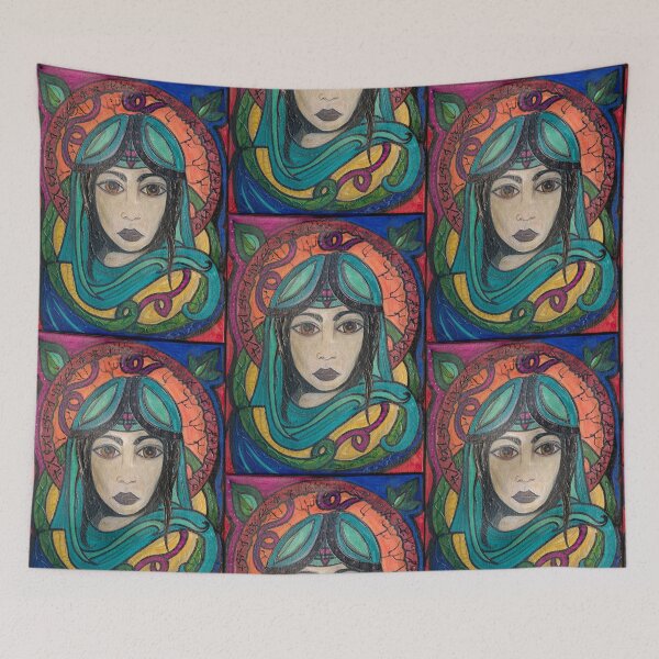 Item preview, St Brigid designed and sold by HennaAndHatLady.