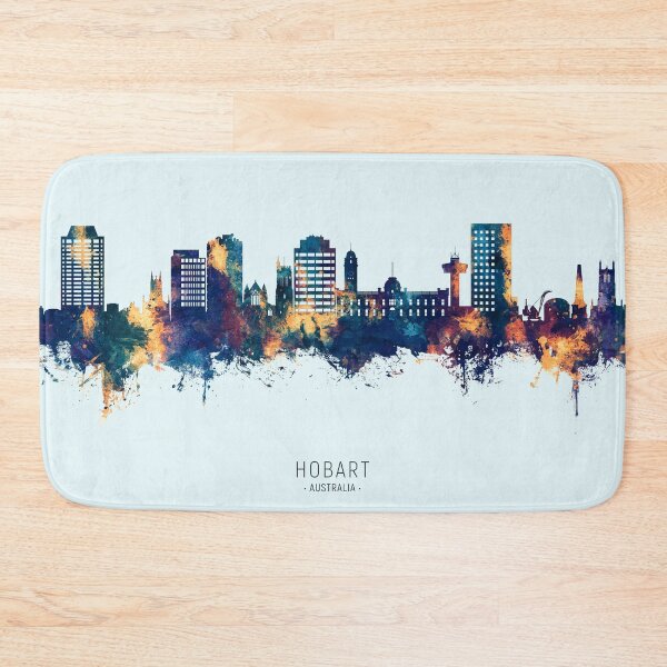 Item preview, Hobart Australia Skyline designed and sold by ArtPrints.