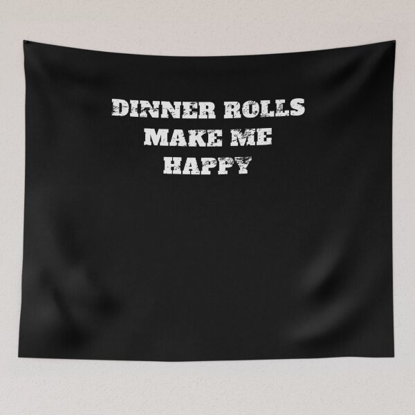 Item preview, Thanksgiving food Dinner rolls make me happy Retro Vintage designed and sold by Jeangel97.