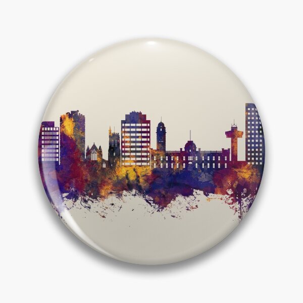 Item preview, Hobart Australia Skyline designed and sold by ArtPrints.