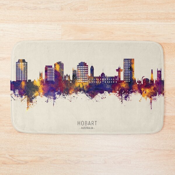 Item preview, Hobart Australia Skyline designed and sold by ArtPrints.