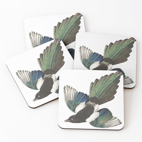 Item preview, Magpie by J.J. Audubon 1837 designed and sold by ebrawne.