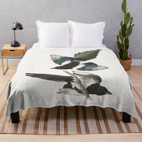 Item preview, Magpie by J.J. Audubon 1837 designed and sold by ebrawne.