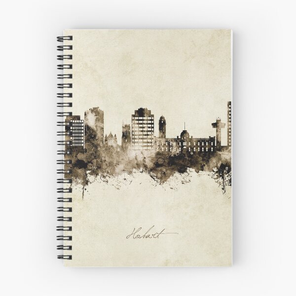 Artikelvorschau, Hobart Australia Skyline entworfen und verkauft von ArtPrints.
