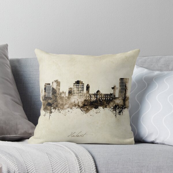 Artikelvorschau, Hobart Australia Skyline entworfen und verkauft von ArtPrints.
