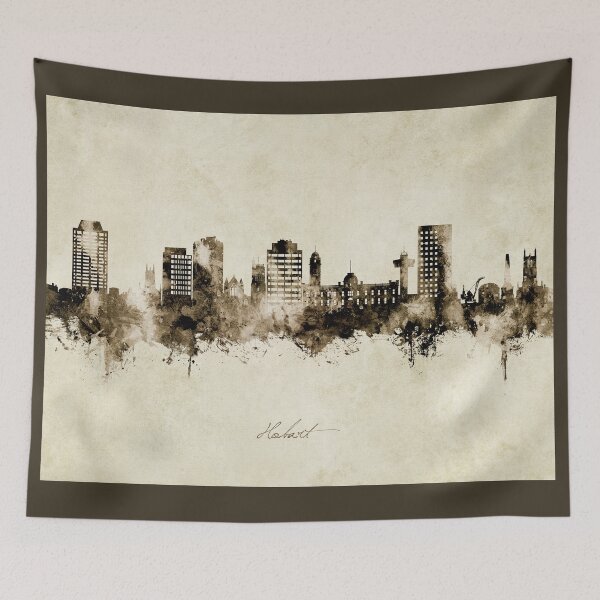 Item preview, Hobart Australia Skyline designed and sold by ArtPrints.