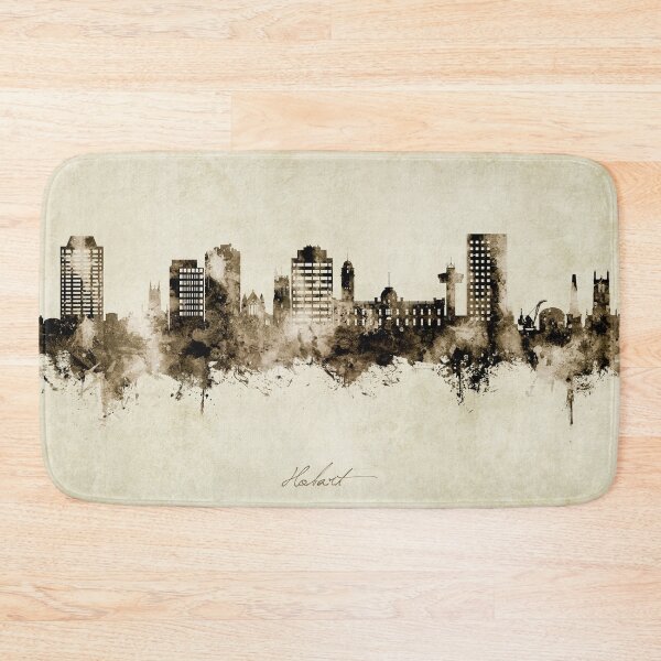 Item preview, Hobart Australia Skyline designed and sold by ArtPrints.