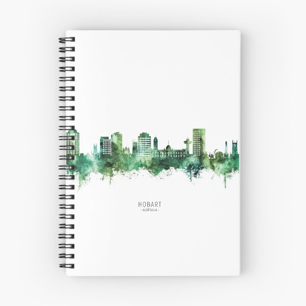 Artikelvorschau, Hobart Australia Skyline entworfen und verkauft von ArtPrints.