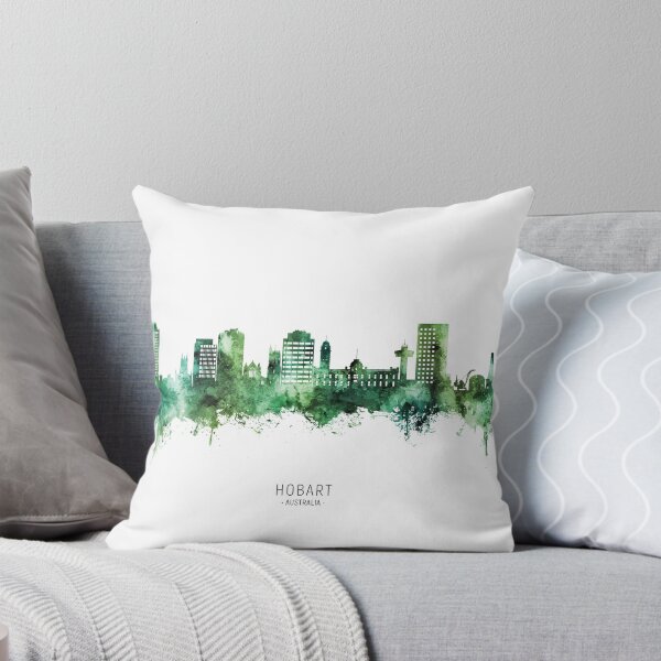 Artikelvorschau, Hobart Australia Skyline entworfen und verkauft von ArtPrints.