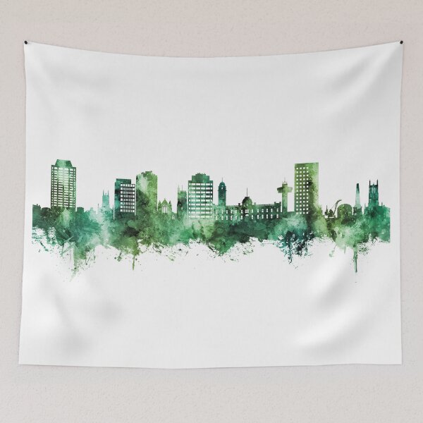 Artikelvorschau, Hobart Australia Skyline entworfen und verkauft von ArtPrints.