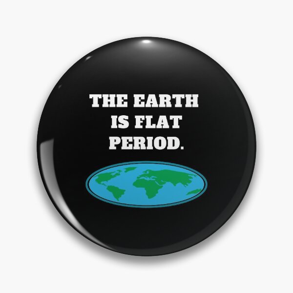 Item preview, The earth is flat period conspiracy society designed and sold by Jeangel97.