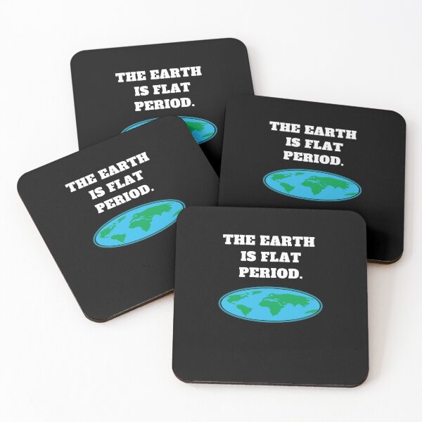 Item preview, The earth is flat period conspiracy society designed and sold by Jeangel97.