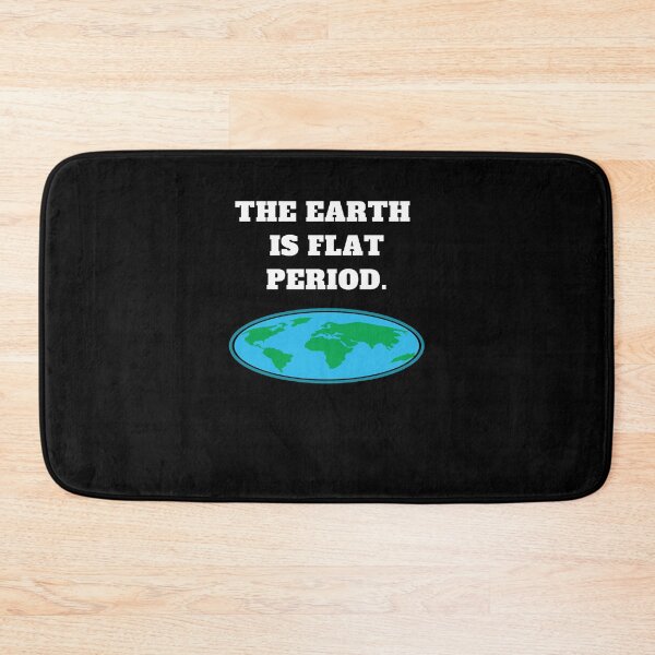 Item preview, The earth is flat period conspiracy society designed and sold by Jeangel97.