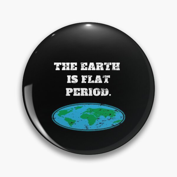 Item preview, The earth is flat period conspiracy society Retro Vintage designed and sold by Jeangel97.