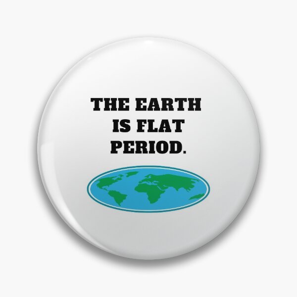 Item preview, The earth is flat period conspiracy society designed and sold by Jeangel97.