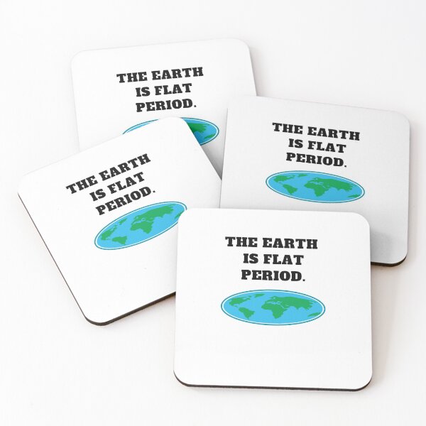 Item preview, The earth is flat period conspiracy society designed and sold by Jeangel97.